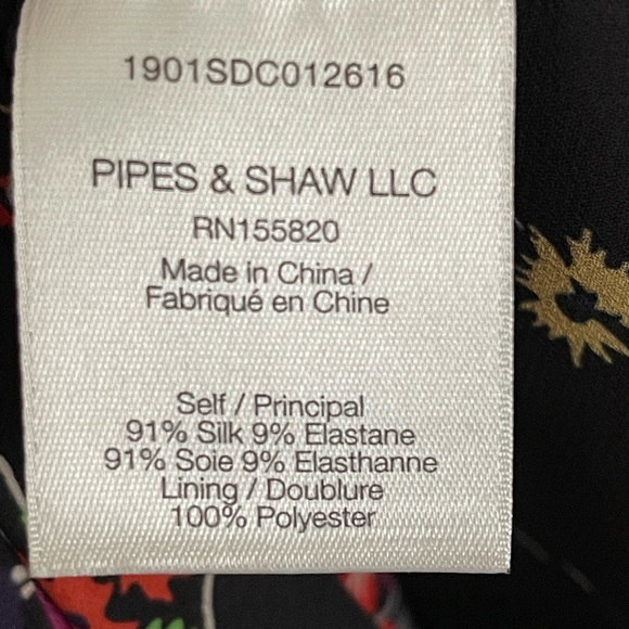 Veronica Beard Monica Silk Blend midi dress
Black Multi Romantic Cottagecore - Picture 6 of 10